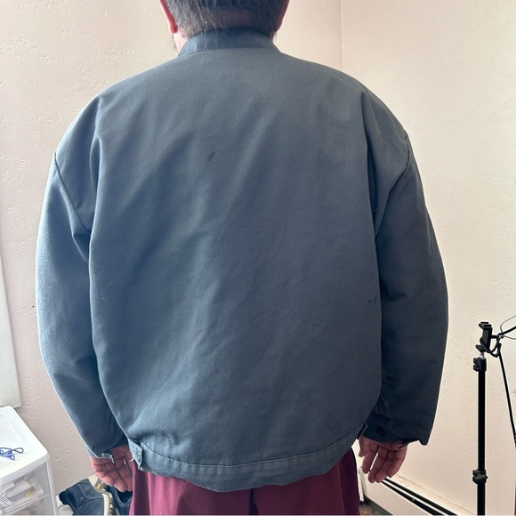 SHOP JACKET Men’s XL Uni-Wear Canvas Jacket Rush Truck Center Ceasar Patches - Picture 6 of 14